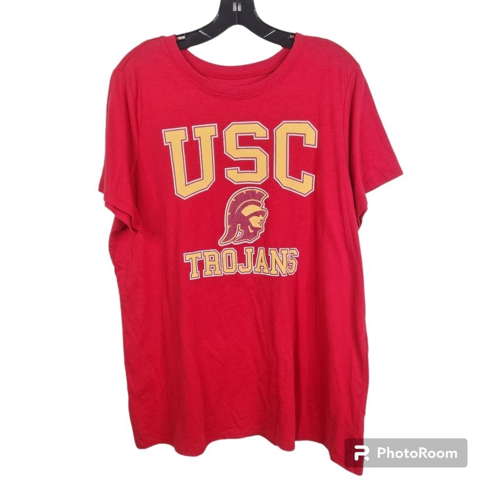 USC by Goodie Two Sleeves USC Trojans Short Sleeve Logo Tee Size XL